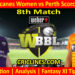 Today Match Prediction-HBHW vs PRSW-WBBL T20 2022-8th Match-Who Will Win