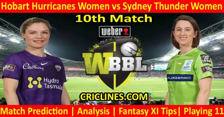 Today Match Prediction-HBHW vs SYTW-WBBL T20 2022-10th Match-Who Will Win