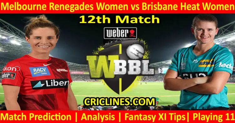 Today Match Prediction-MLRW vs BBHW-WBBL T20 2022-12th Match-Who Will Win