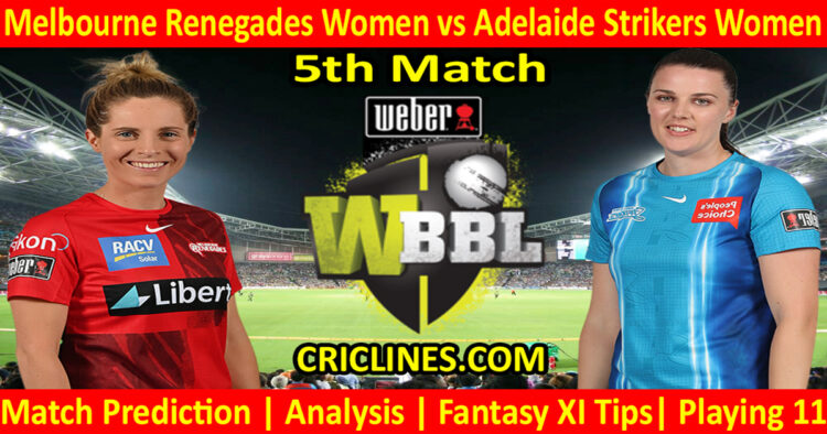 Today Match Prediction-MRSW vs ADSW-WBBL T20 2022-5th Match-Who Will Win