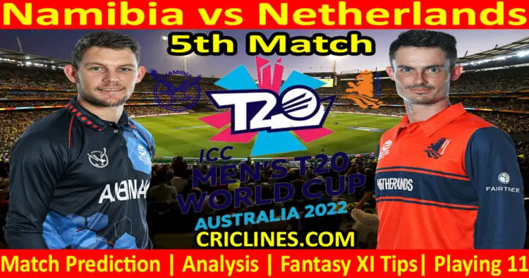 Today Match Prediction-NBA vs NET-ICC T20 World Cup 2022-5th Match-Who Will Win