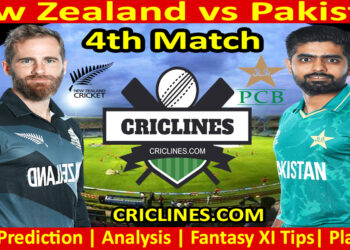 Today Match Prediction-NZ vs PAK-4th T20-New Zealand T20I Tri-Series 2022-Who Will Win Today