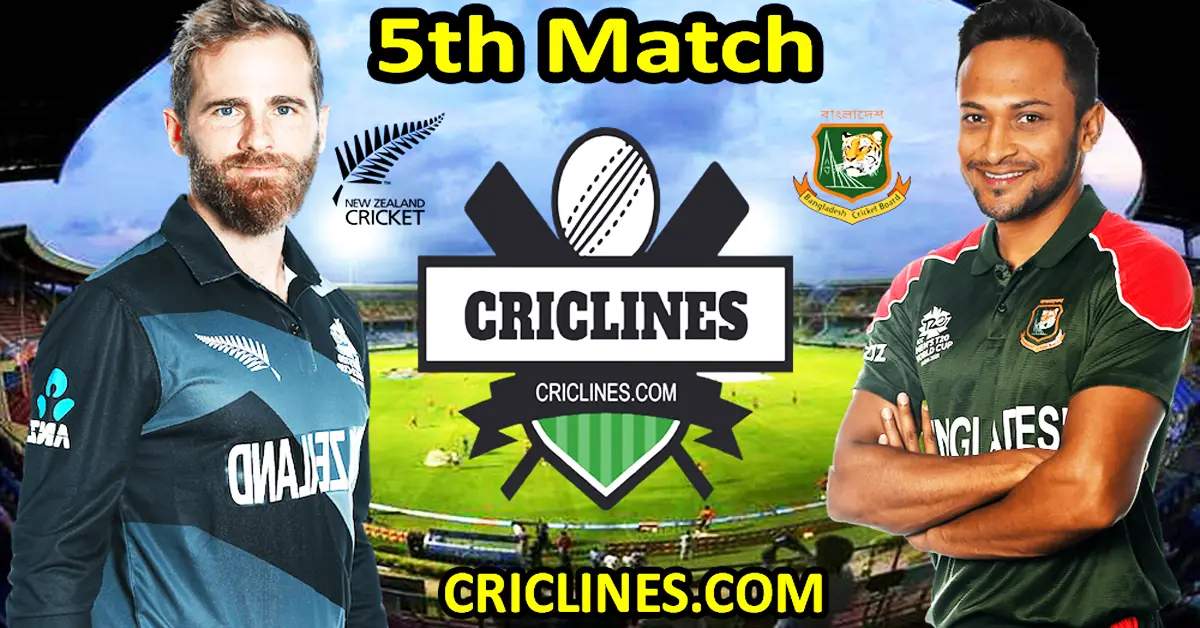 Today Match Prediction-New Zealand vs Bangladesh-5th T20-New Zealand T20I Tri-Series 2022-Who Will Win Today