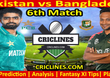 Today Match Prediction-PAK vs BAN-6th T20-Pakistan T20I Tri-Series 2022-Who Will Win Today