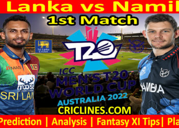 Today Match Prediction-SL vs NBA-World Cup 2022-1st Match-Who Will Win