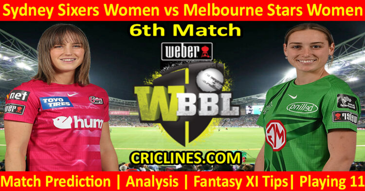 Today Match Prediction-SYSW vs MLSW-WBBL T20 2022-6th Match-Who Will Win