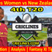 Today Match Prediction-WIW vs NZW-4th T20 2022-Who Will Win