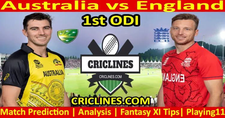 Today Match Prediction-AUS vs ENG-1st ODI 2022-Who Will Win