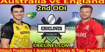 Today Match Prediction-AUS vs ENG-Dream11-2nd ODI 2022-Who Will Win