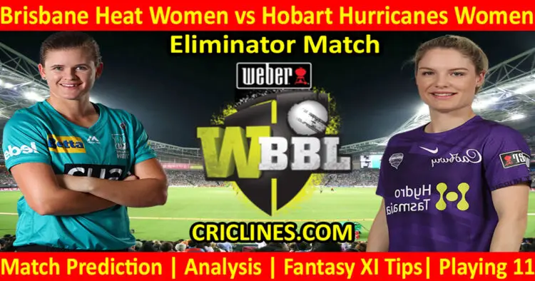 Today Match Prediction-BBHW vs HBHW-WBBL T20 2022-Eliminator Match-Who Will Win