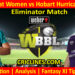 Today Match Prediction-BBHW vs HBHW-WBBL T20 2022-Eliminator Match-Who Will Win