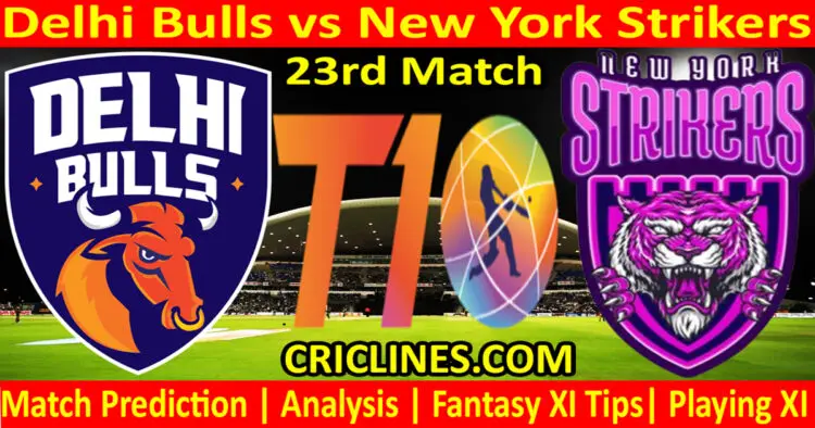 Today Match Prediction-DB vs NYS-Dream11-Abu Dhabi T10 League-2022-23rd Match-Who Will Win