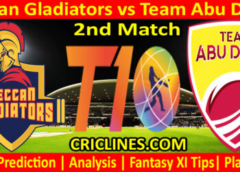 Today Match Prediction-DG vs TAB-Dream11-Abu Dhabi T10 League-2022-2nd Match-Who Will Win