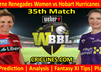 Today Match Prediction-MLRW vs HBHW-WBBL T20 2022-35th Match-Who Will Win