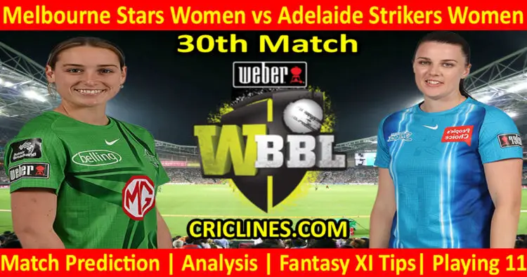 Today Match Prediction-MLSW vs ADSW-WBBL T20 2022-30th Match-Who Will Win