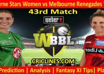 Today Match Prediction-MLSW vs MLRW-WBBL T20 2022-43rd Match-Who Will Win