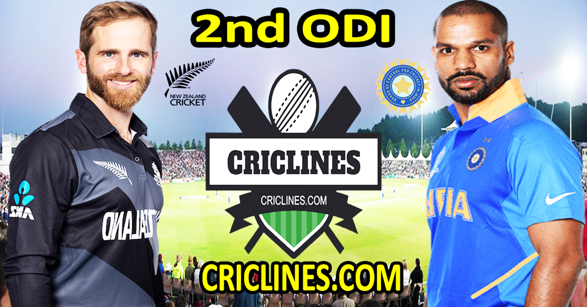 Today Match Prediction-New Zealand vs India-Dream11-2nd ODI-2022-Who Will Win