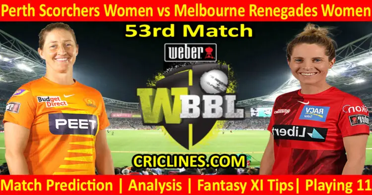 Today Match Prediction-PRSW vs MLRW-WBBL T20 2022-53rd Match-Who Will Win