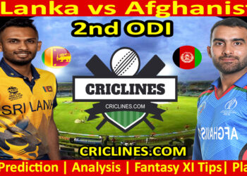 Today Match Prediction-SL vs AFG-Dream11-2nd ODI-2022-Who Will Win