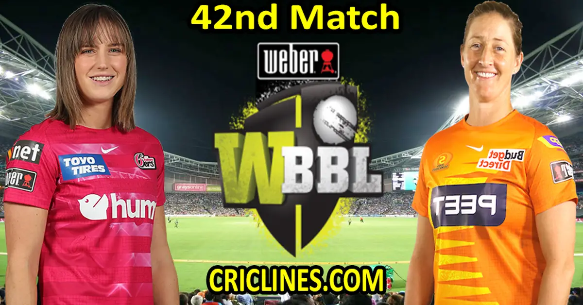Today Match Prediction-Sydney Sixers Women vs Perth Scorchers Women-WBBL T20 2022-42nd Match-Who Will Win