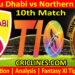 Today Match Prediction-TAB vs NW-Dream11-Abu Dhabi T10 League-2022-10th Match-Who Will Win
