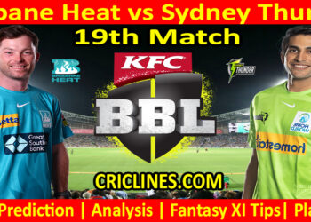 Today Match Prediction-BH vs SYT-Dream11-BBL T20 2022-23-19th Match-Who Will Win