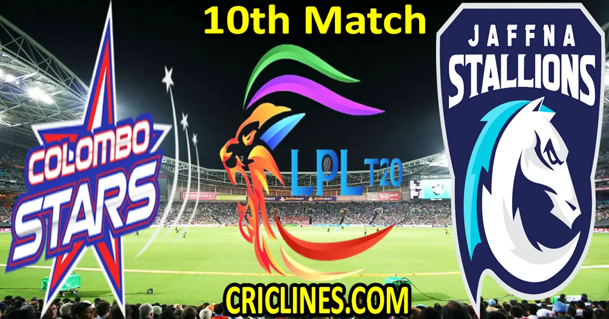 Today's Match Prediction-Colombo Stars vs Jaffna Kings-Dream11-LPL T20 2022-10th Match-Who Will Win