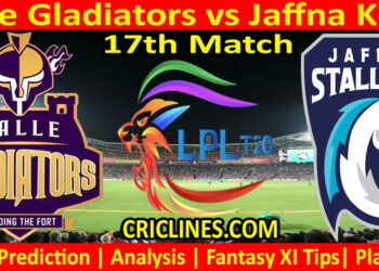 Today Match Prediction-GG vs JK-Dream11-LPL T20 2022-17th Match-Who Will Win