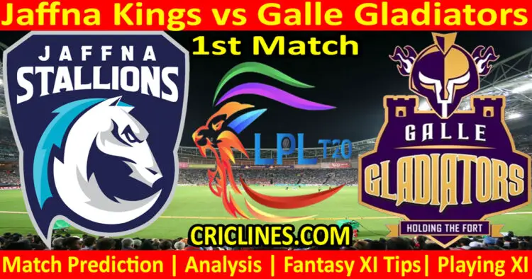 Today Match Prediction-JKS vs GGS-Dream11-LPL T20 2022-1st Match-Who Will Win