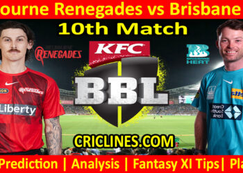 Today Match Prediction-MLR vs BH-Dream11-BBL T20 2022-23-10th Match-Who Will Win
