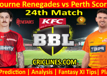 Today Match Prediction-MLR vs PRS-Dream11-BBL T20 2022-23-24th Match-Who Will Win