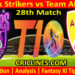 Today Match Prediction-NYS vs TAB-Dream11-Abu Dhabi T10 League-2022-28th Match-Who Will Win