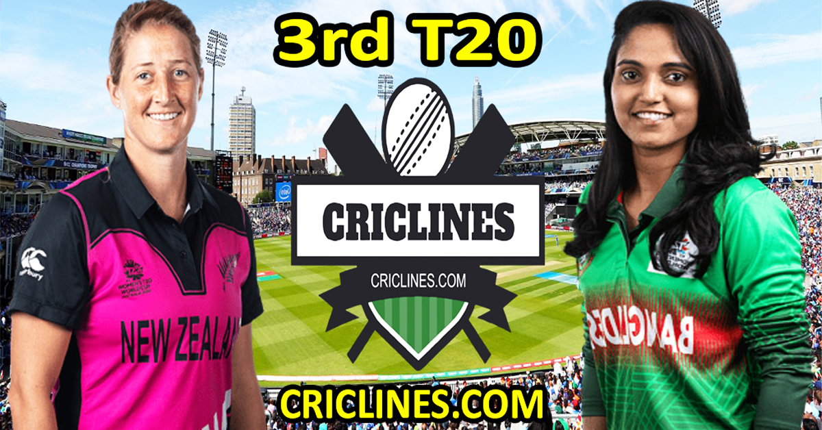 Today Match Prediction-New Zealand Women vs Bangladesh Women-3rd T20-Dream11-2022-Who Will Win