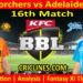 Today Match Prediction-PRS vs ADS-Dream11-BBL T20 2022-23-16th Match-Who Will Win