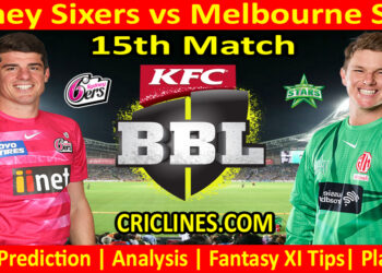 Today Match Prediction-SYS vs MLS-Dream11-BBL T20 2022-23-15th Match-Who Will Win