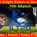 Today Match Prediction-ADKR vs DV-IL T20 2023-7th Match-Who Will Win