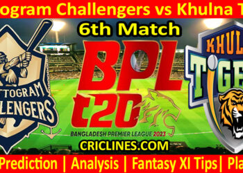 Today Match Prediction-CCH vs KT-Dream11-BPL T20-2023-6th Match-Who Will Win
