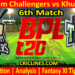 Today Match Prediction-CCH vs KT-Dream11-BPL T20-2023-6th Match-Who Will Win