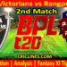 Today Match Prediction-COV vs RGR-Dream11-BPL T20-2023-2nd Match-Who Will Win