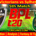 Today Match Prediction-COV vs SYL-Dream11-BPL T20-2023-5th Match-Who Will Win