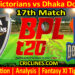 Today Match Prediction-CV vs DD-Dream11-BPL T20-2023-17th Match-Who Will Win