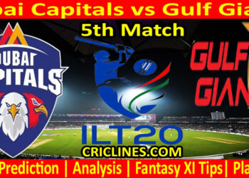 Today Match Prediction-DC vs GG-IL T20 2023-5th Match-Who Will Win