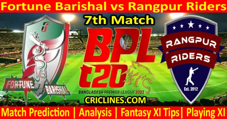Today Match Prediction-FB vs RGR-Dream11-BPL T20-2023-7th Match-Who Will Win