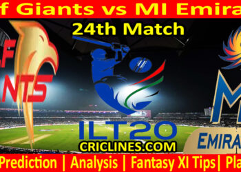 Today Match Prediction-GG vs MIE-IL T20 2023-24th Match-Who Will Win