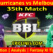Today Match Prediction-HBH vs MLS-Dream11-BBL T20 2022-23-35th Match-Who Will Win