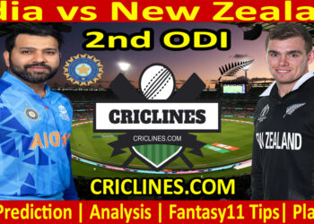 Today Match Prediction-IND vs NZ-Dream11-2nd ODI-2023-Who Will Win
