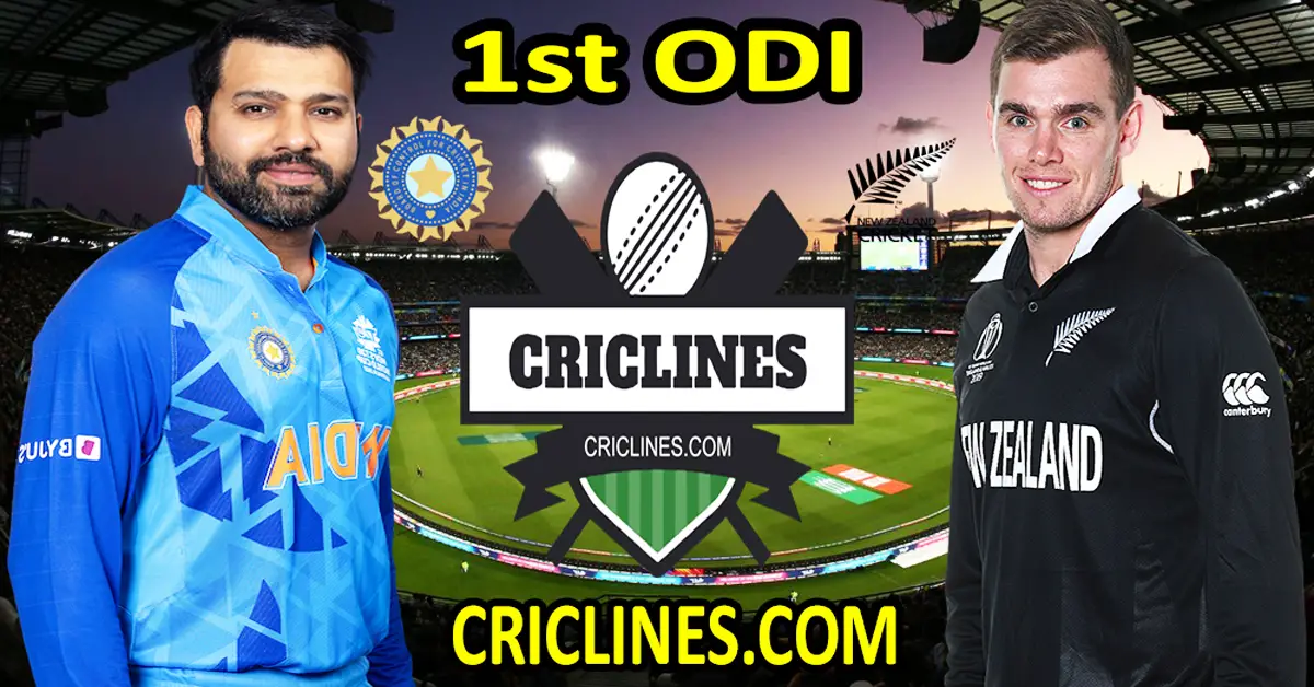 Today Match Prediction-India vs New Zealand-Dream11-1st ODI-2023-Who Will Win
