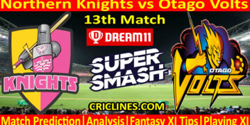 Today Match Prediction-NK vs OV-Dream11-Super Smash T20 2022-23-13th Match-Who Will Win