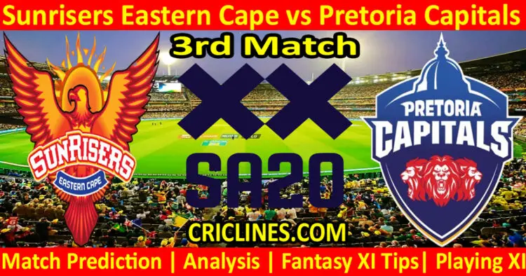 Today Match Prediction-SEC vs PC-SA20 T20 2023-Dream11-3rd Match-Who Will Win