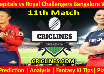 Today Match Prediction-DCW vs RCBW-WPL T20 2023-11th Match-Dream11-Who Will Win